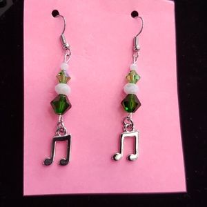 Earrings for music lovers